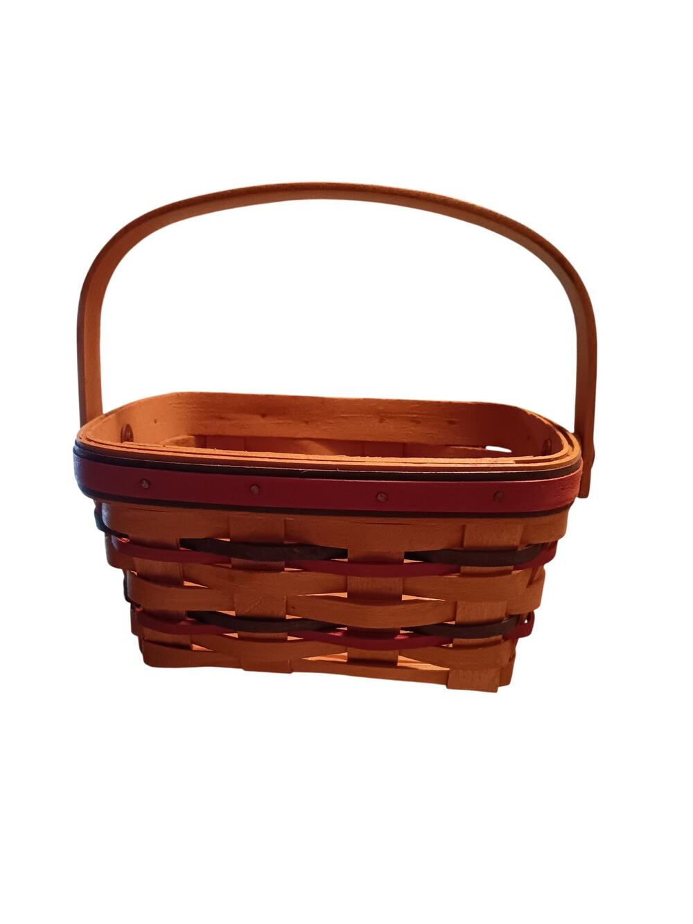 Longaberger All American Patriotic Basket 4th of July 10651 Signed Dated EUC